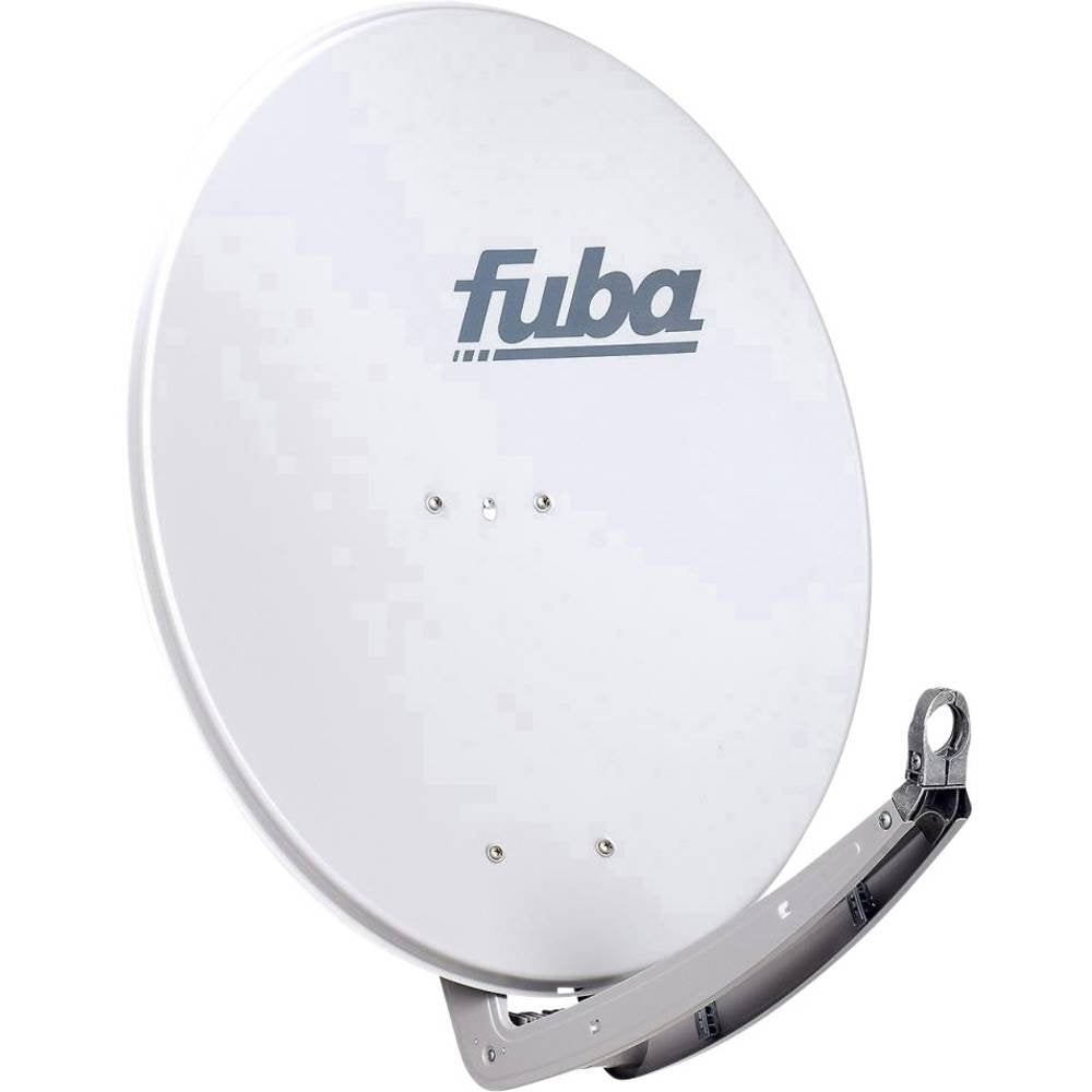 Fuba DAA 780 G Aluminium-Satelliten-Parabolantenne (38,50 dB, Grosse 78 cm) grau grau 78 cm, grau 78