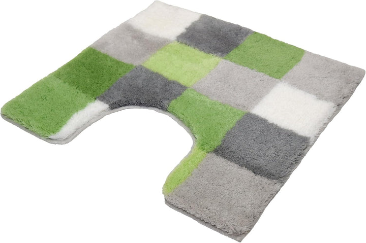 Kleine Wolke WC-Vorleger Caro Badteppich, 100% Polyacryl, distel, 55 x 55 cm, 4004478268067 Distel 5