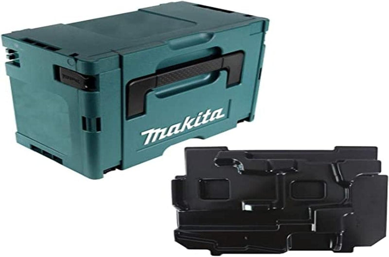 Makita MAKPAC 3 Werkzeugkoffer mit Einlage für BJV DJV 141 181 (821551-8 + 837789-5)