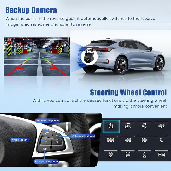 Inefala Android 15 Autoradio für FIAT 500 2007－2015