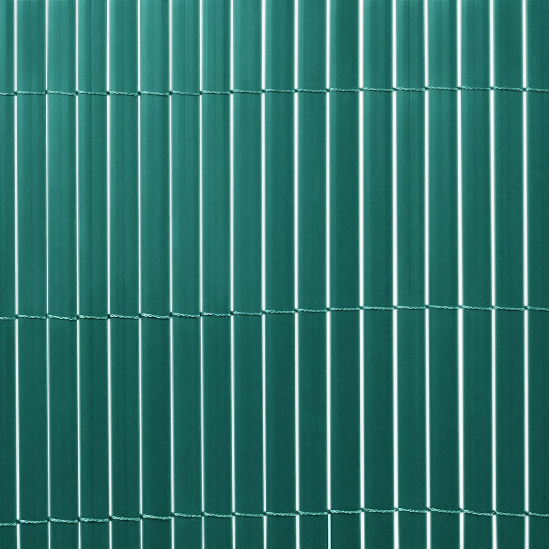 YUENFONG 90x1000cm Sichtschutzmatte PVC Sichtschutzzaun Windschutz Gartensichtschutz mit Kabelbinder