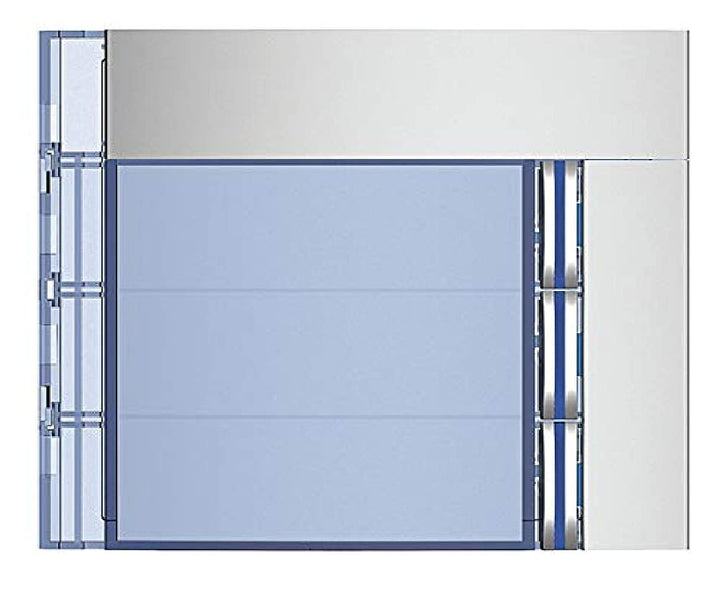 bticino, Frontblende Ruftasten-Modul Sfera New mit 3 Ruftasten Allmetal, SFERA Allmetal, 3 Klingelta