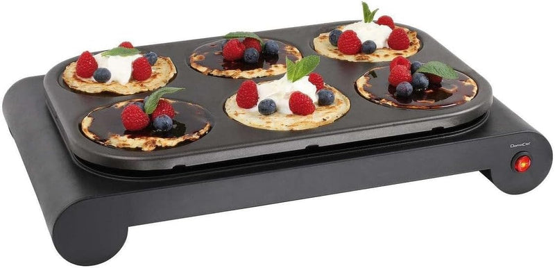 Domoclip DOM200 Crepes Maker Set 6 Mini Crepe Elektrisches