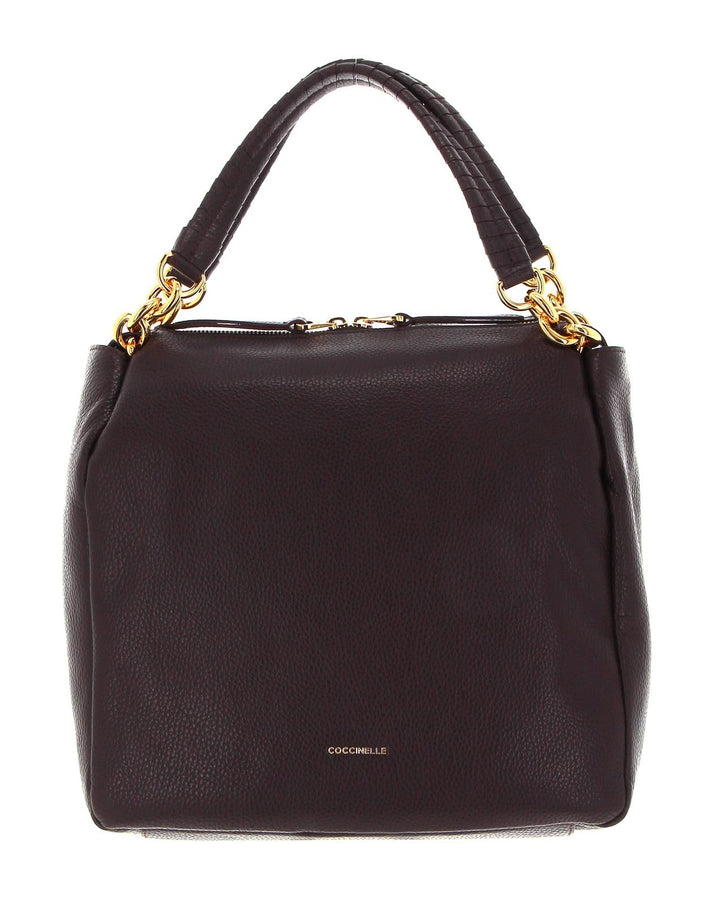 Coccinelle Maelody - Handtasche 32 cm Darkbrown, Darkbrown