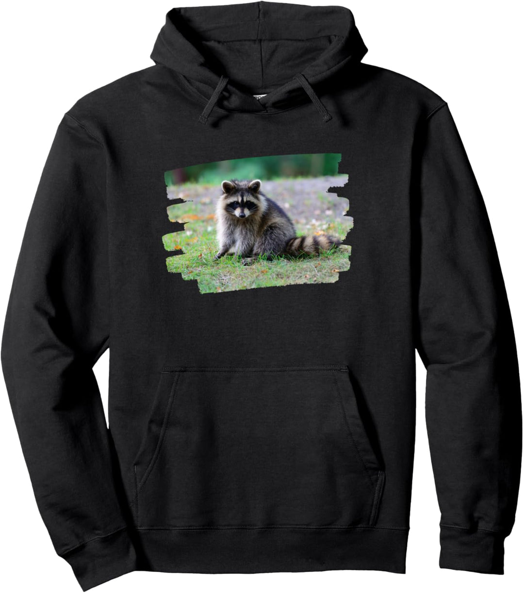 Waschbär Pullover Hoodie