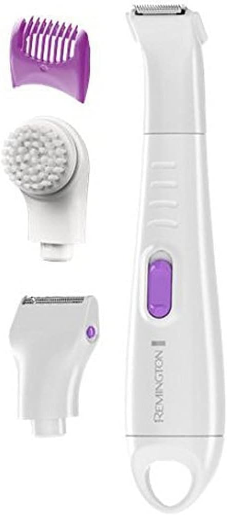 Remington Bikini-Kit smooth&silky WPG4035, wasserfest, inkl. Peeling-Bürste, Mini-Folienrasieraufsat