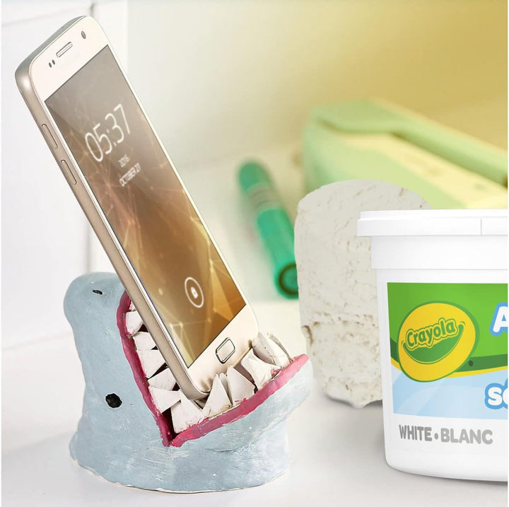 Crayola Air Dry Clay Bucket, White, 2.5 Pound