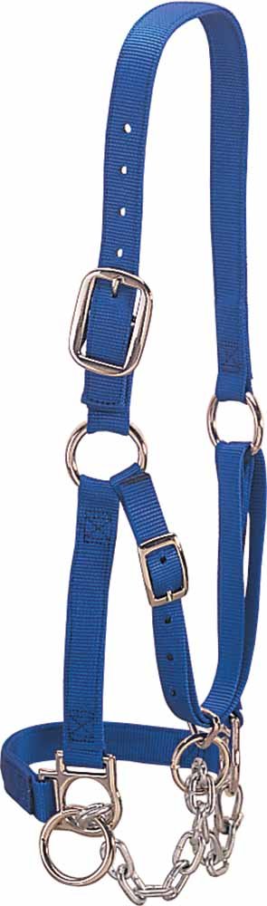Weaver Lederhalfter S blau, S blau
