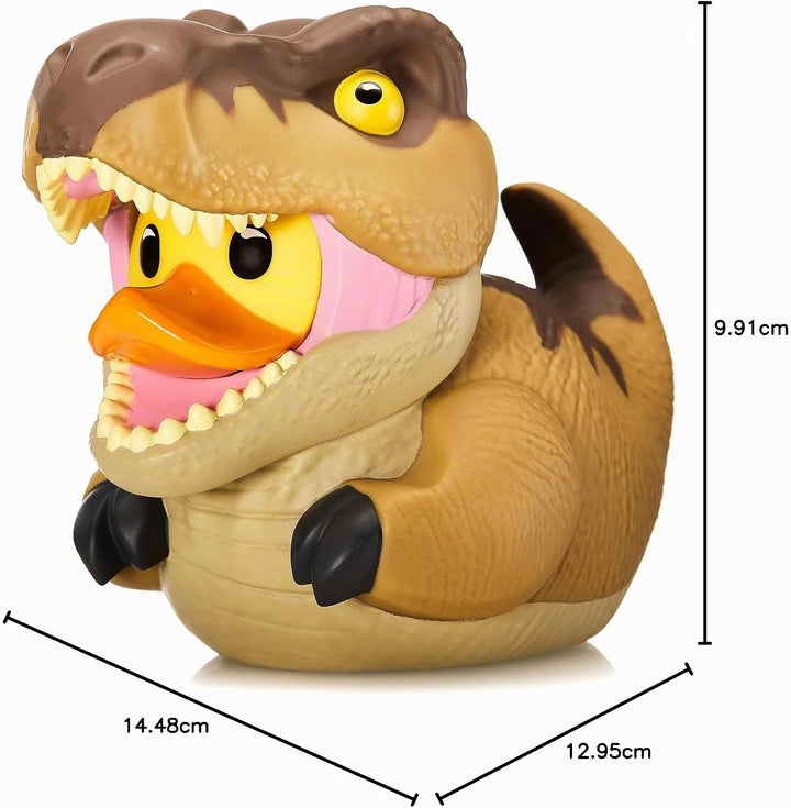 TUBBZ Erstausgabe T-Rex Sammler-Vinyl-Gummientenfigur - Offizielle Jurassic Park-Merchandise - Sci-F