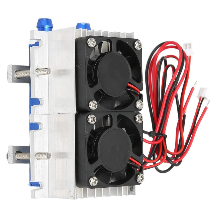 Cuifati 12V 144W Luftkühlgerät, Peltier-System mit Thermoelektrischem Kühler, Halbleiter-Kühlsystem-