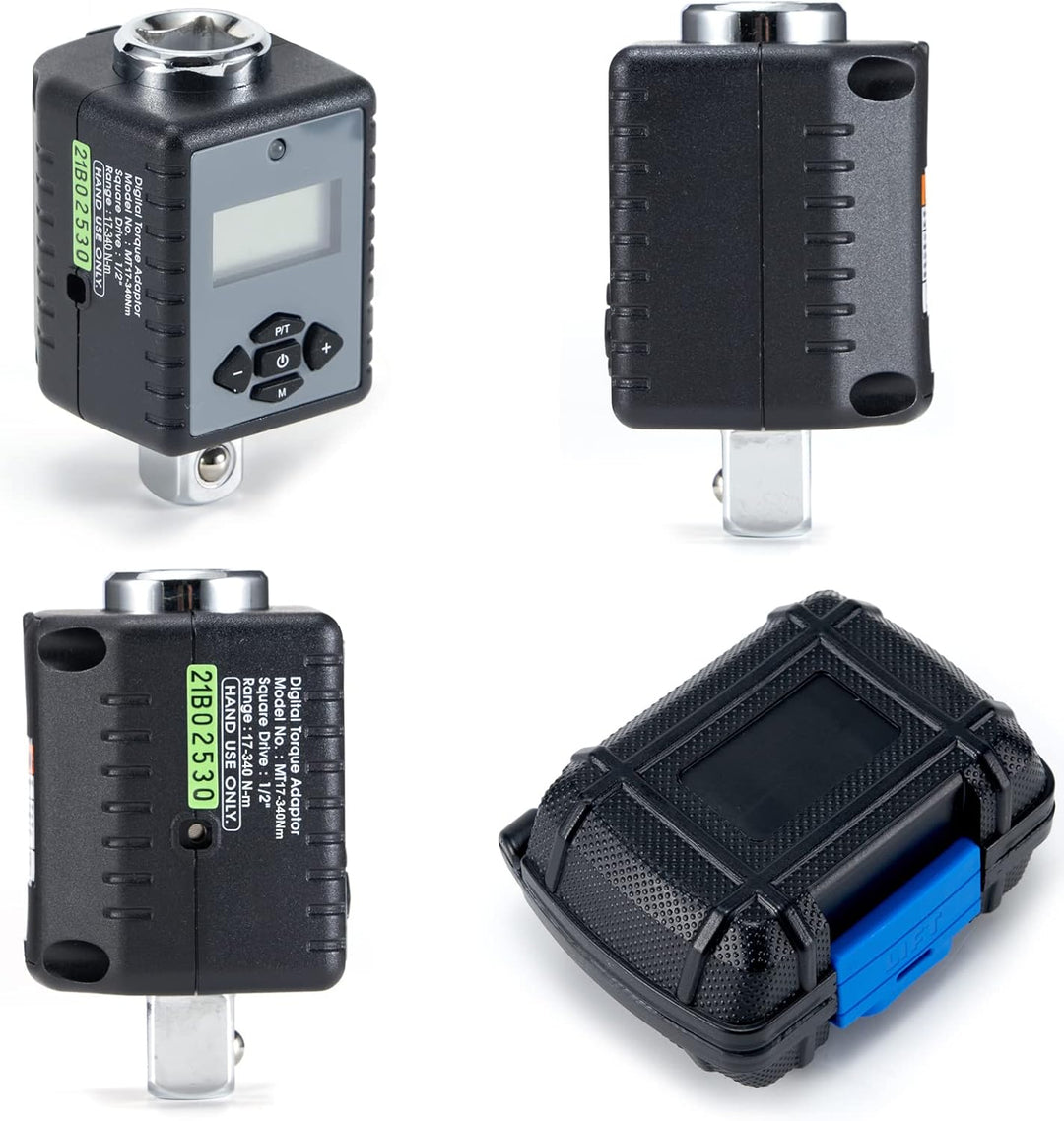 ThreeH 1/2''Digital Torque Adapter (12,5 bis 250,9 ft-lbs.) Mit akustischem und LED-Alarm (1/2 '' La