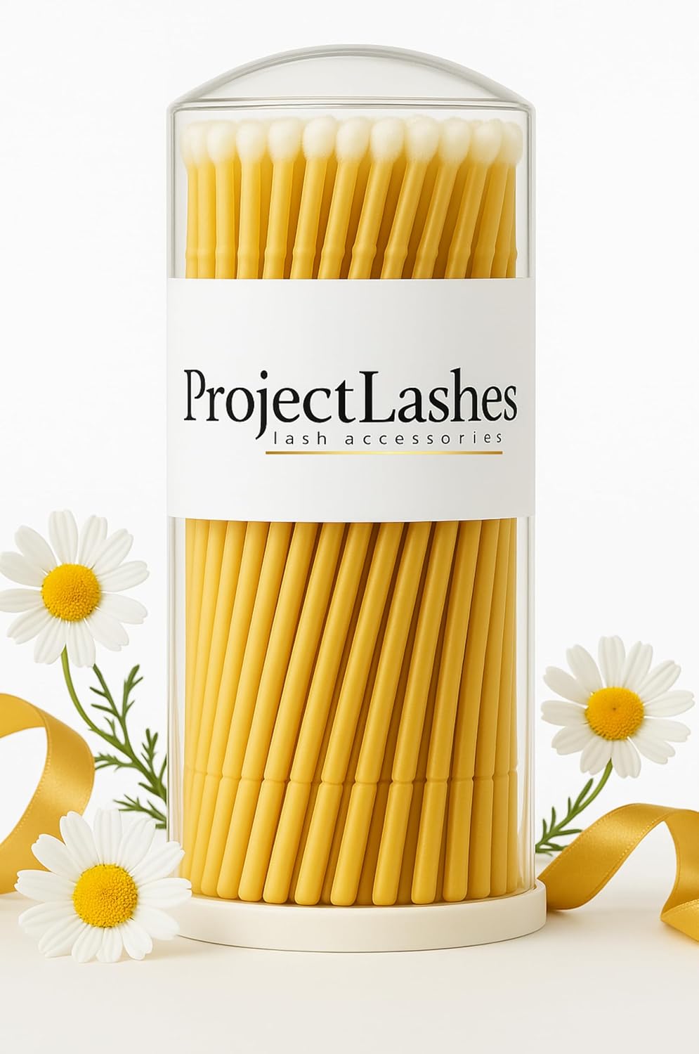 Keratin Serum für Wimpern und Augenbrauen + Applikatoren, Nährende Keratin Pflege mit Malvenextrakt,