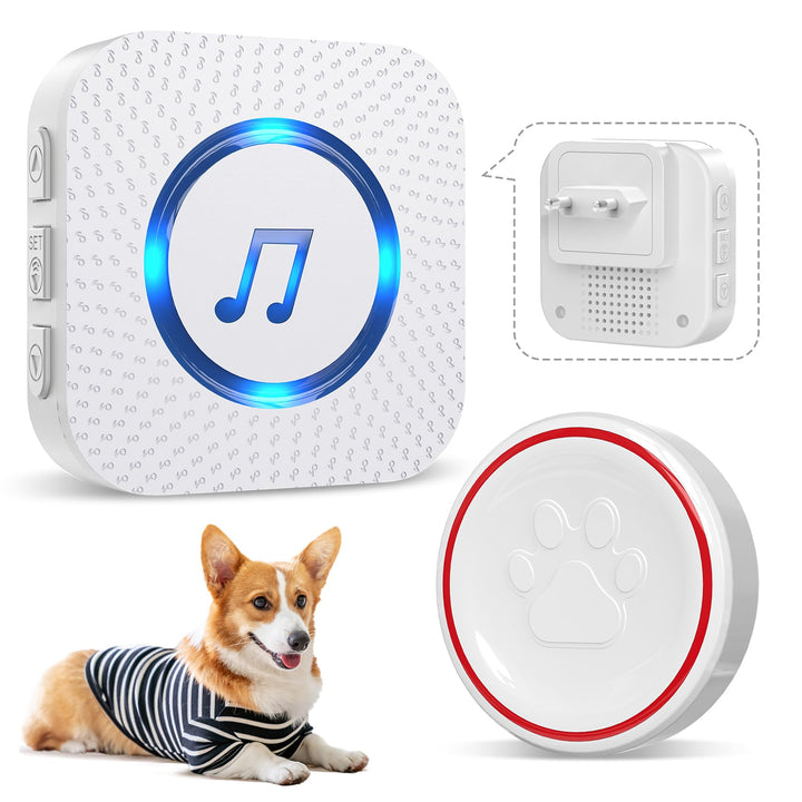 ChunHee Katzenklingel/Hundeklingel Buzzer Hund Haustier Türglocken Sensor Berührt Wasserdicht Türkli