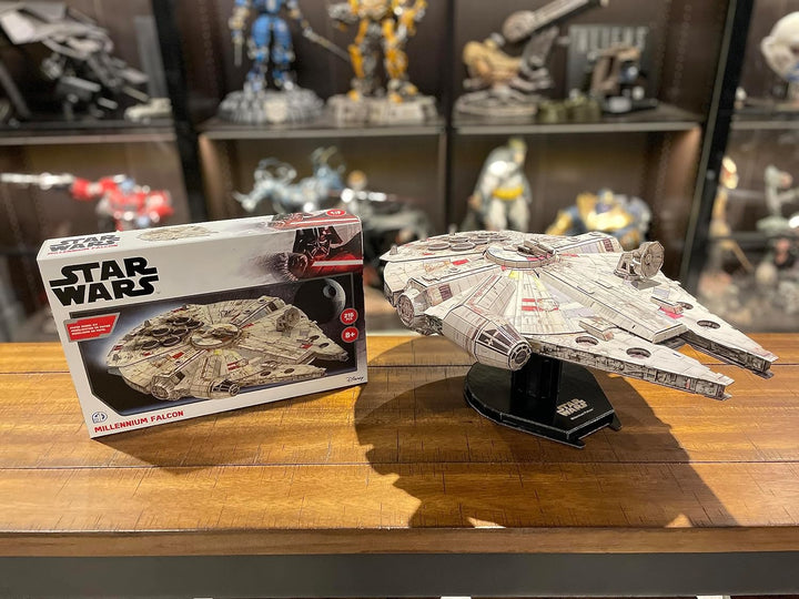 University Games Star Wars Millennium Falcon 3D Modellbausatz grau