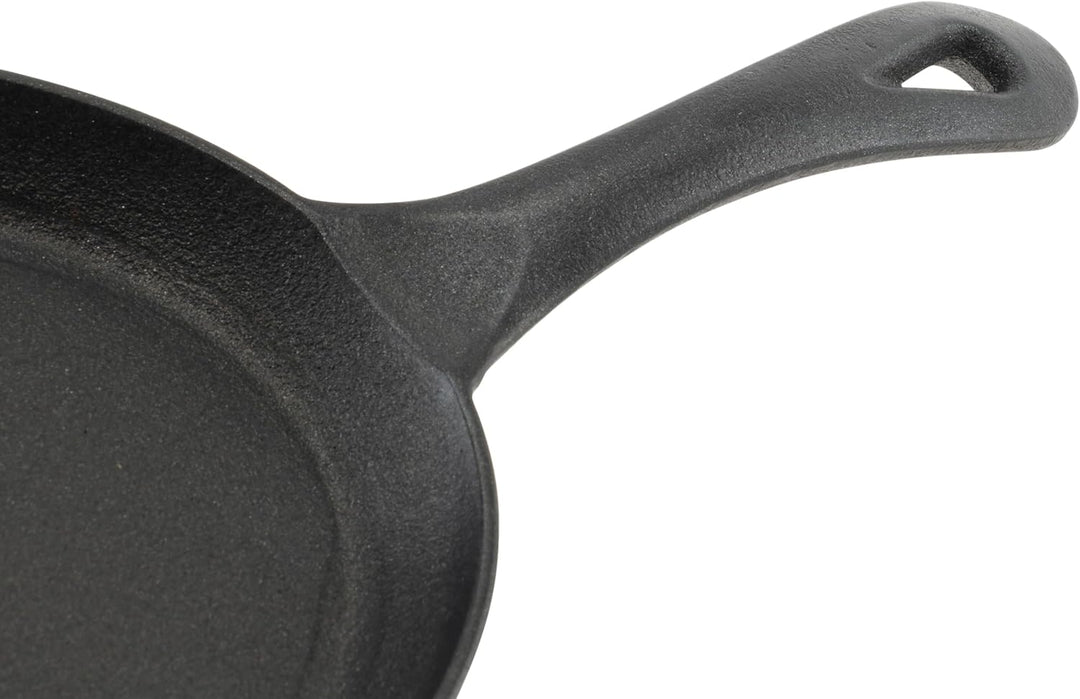 Winco FS-2 Fajita-Servier-Set, Gusseisen, Schwarz, Braun, Grösse M, 2-teilig 2 Piece Fajita Server,