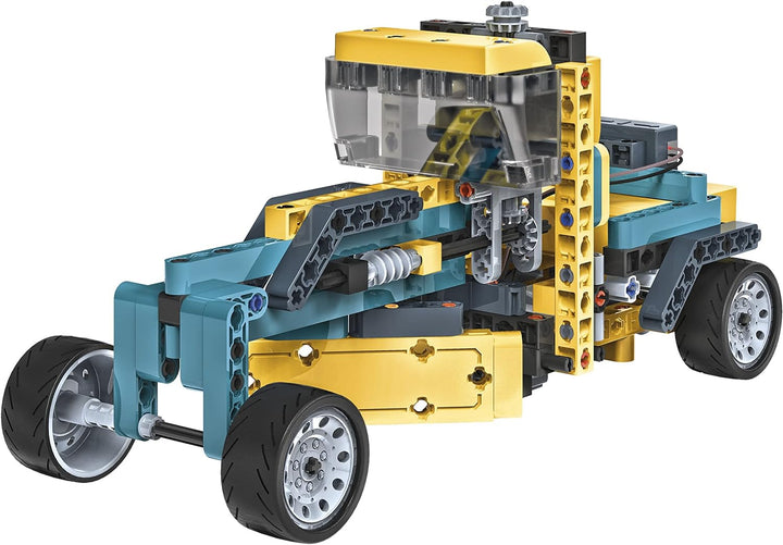 Clementoni 19296 Wissenschaft und Spiel Build – LKW Betonmischer – Bauset für Kinder, mechanisches L