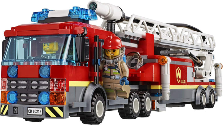 LEGO City Feuerwehr in der Stadt 60216 (943 Teile) mit Licht & Sound - 2019