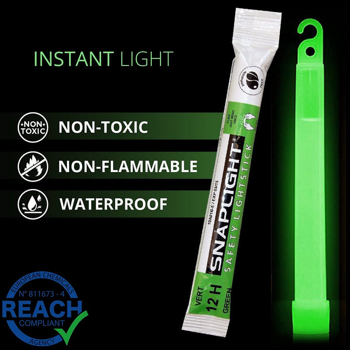 Cyalume SnapLight Grün KnickLichter Glow Sticks – 15cm 6 Inch Industrial Grade Leuchtstab, Ultra hel