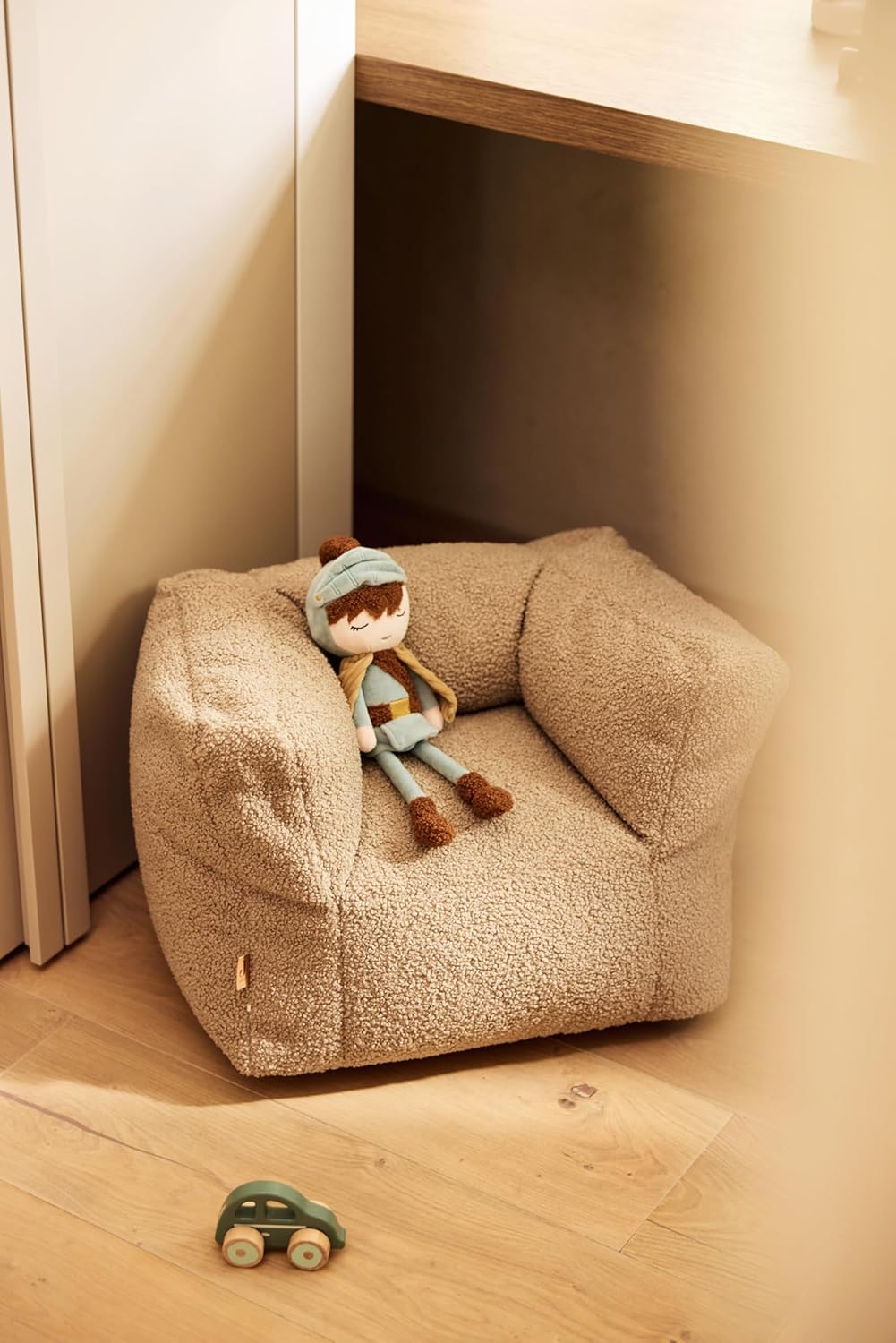 Jollein Kuschelpuppe Knight Duke – Ritter mit Cape – 30cm – Schmusepuppe – Plüschfigur Für Babys und