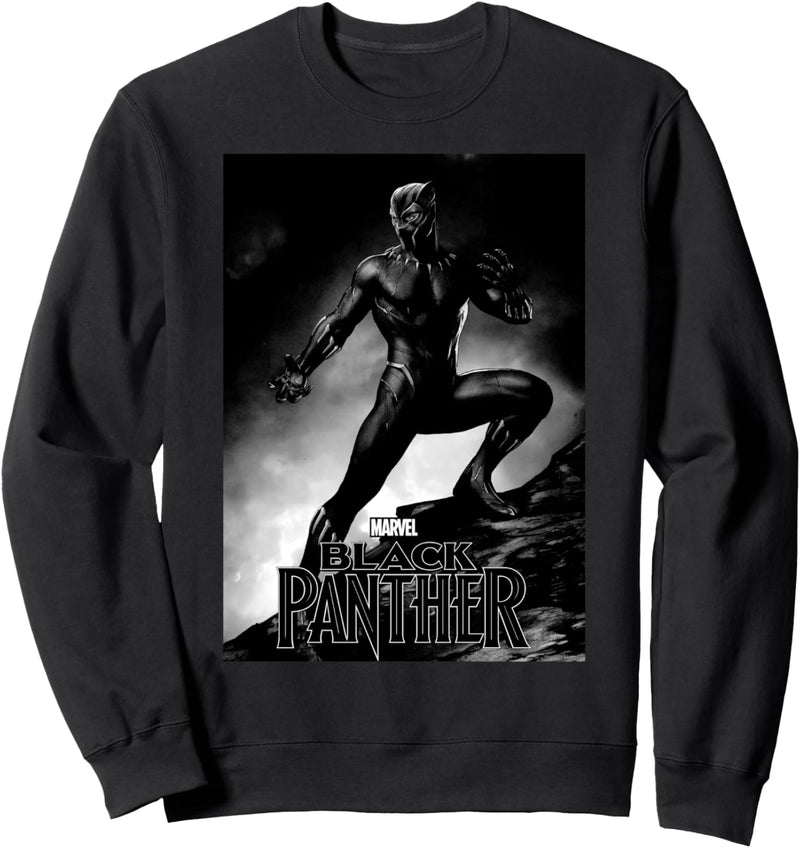 Marvel Black Panther Portrait Poster Sweatshirt