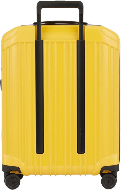 Piquadro PQ-Light Slim - 4-Rollen-Trolley L 75 cm Giallo canarino