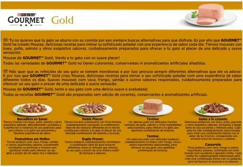Gourmet - GOURMET GOLD Multipack Mousses Assortiments 4 Saveurs - 1.02 Kg