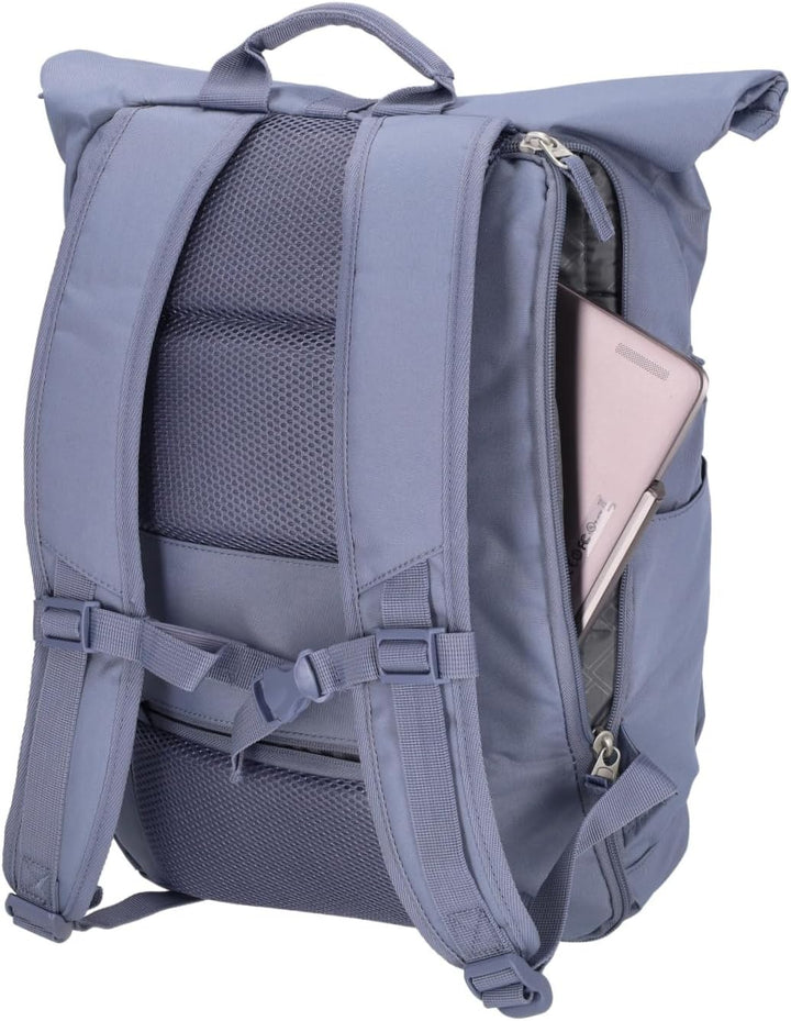 Rucksack Whitney Roll-Up | moderner Tagesrucksack mit Rolltop | gepolstertes Laptopfach (bis 17") |