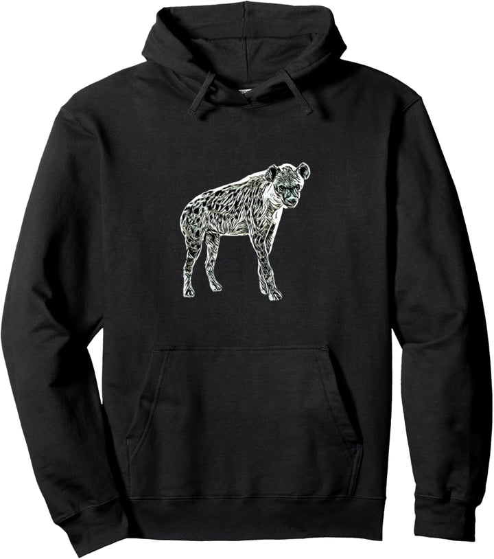 Hyänen Motiv Raubtiere Hyäne Afrika Tierwelt Tiere Pullover Hoodie