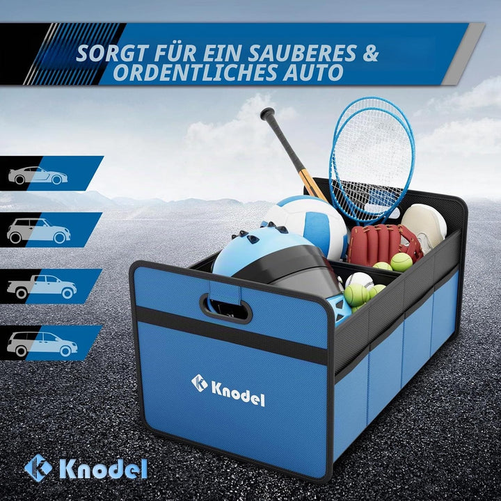 K KNODEL Kofferraum Organizer, klappbarer Kofferraum-Speicher, Automobilkonsolen und Organizer, Koff