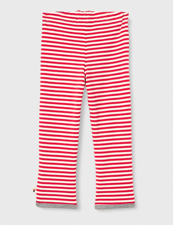 loud + proud Unisex Kinder Wendehose, GOTS Zertifiziert Hose 98-104 Tomato, 98-104 Tomato