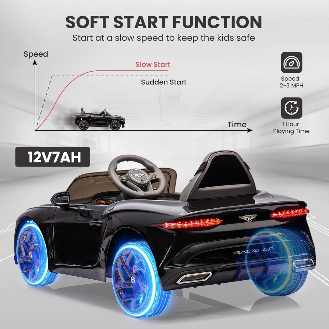 Elektroauto Für Kinder 12V, Unter Der Lizenz Von Bentley Bacalar, Ferngesteuerte Elektrofahrzeuge Fü