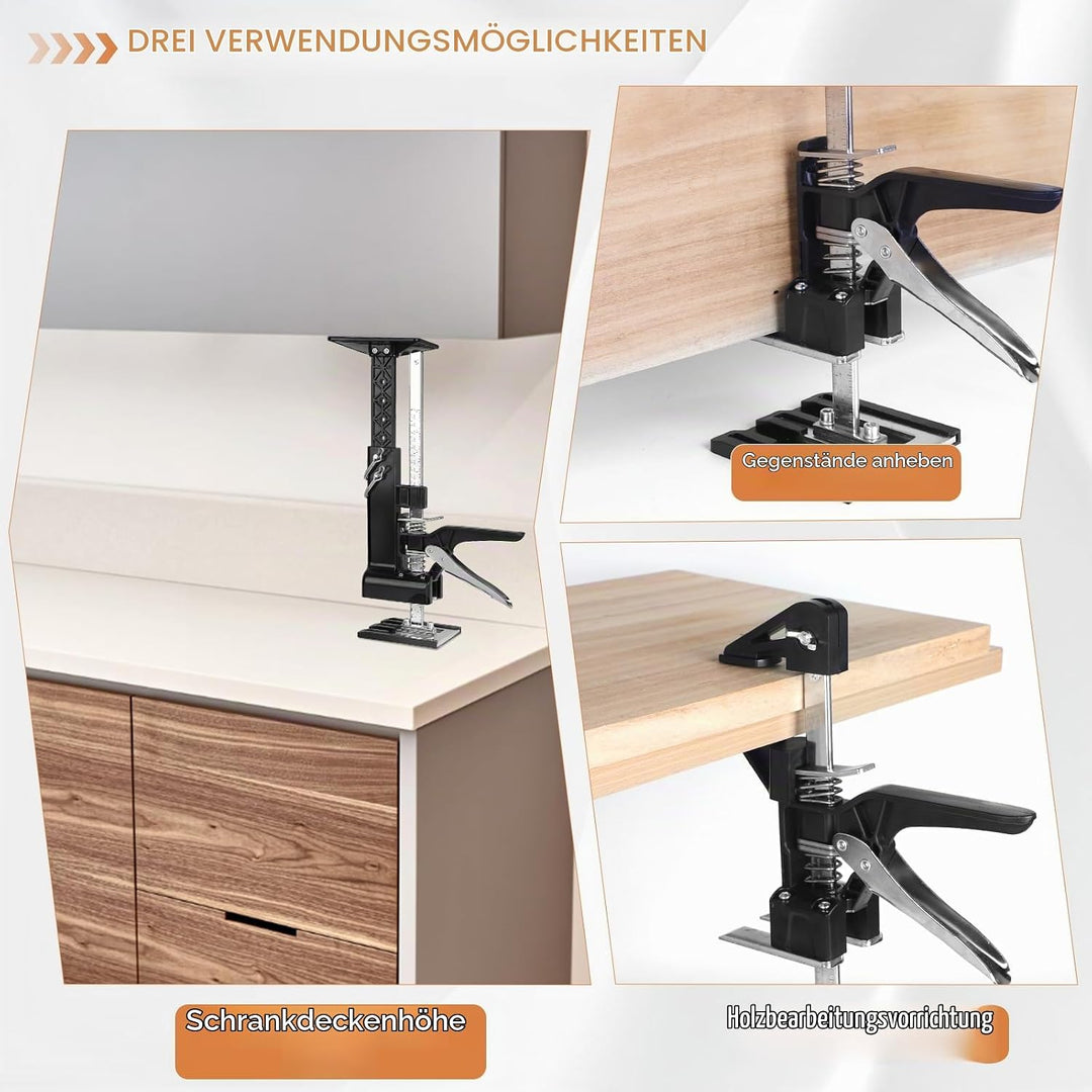 DBREAKS 3-in-1 Multi Arbeitssparender Arm mit Skala, 2Pcs 38CM Multifunktionale Handhebewerkzeug Bis
