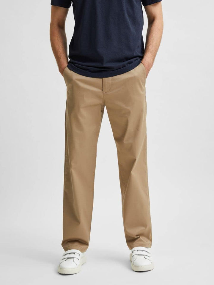 Selected Homme Loose 220 Flex Pants 32 Chinchilla, 32 Chinchilla