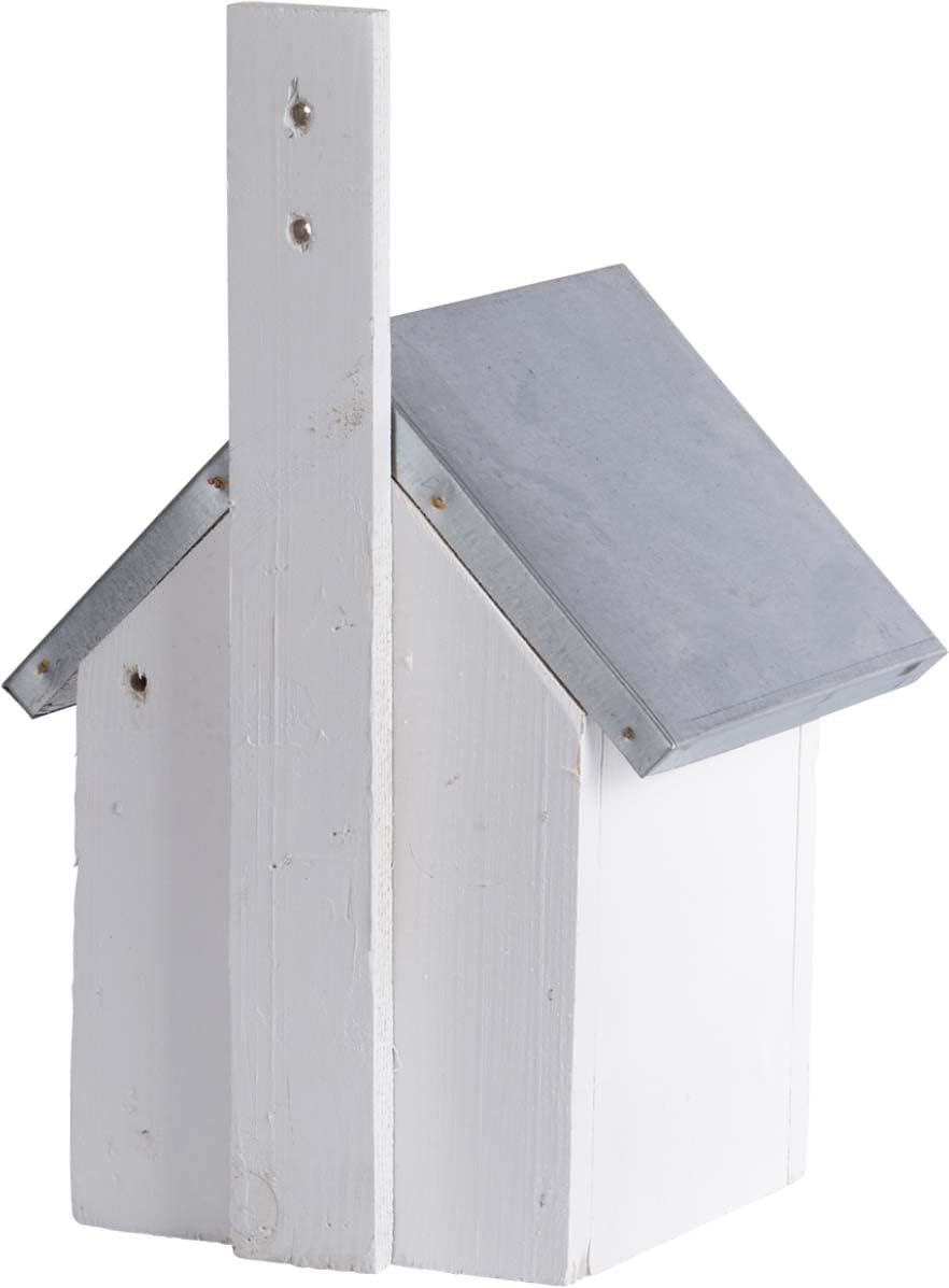 Esschert Design NK39W Blaumeisen Nistkasten, wei