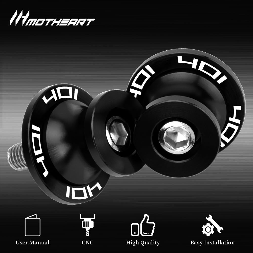 M10 Schwingarm-Slider für Svartpilen 401 2015-2024 Vitpilen 401 2016-2024 Robuster Schwingarm-Schutz