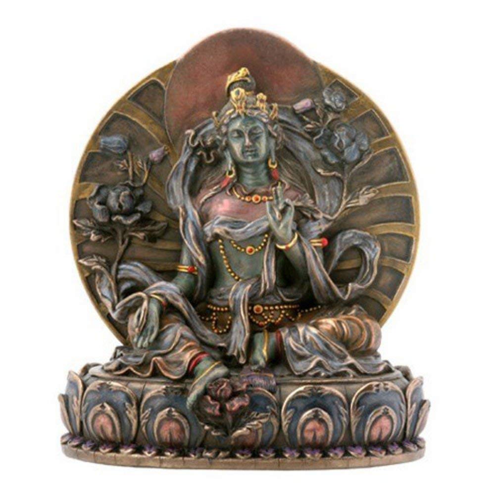 StealStreet Kleine grüne Tara-Sammelfigur Buddha-Figur