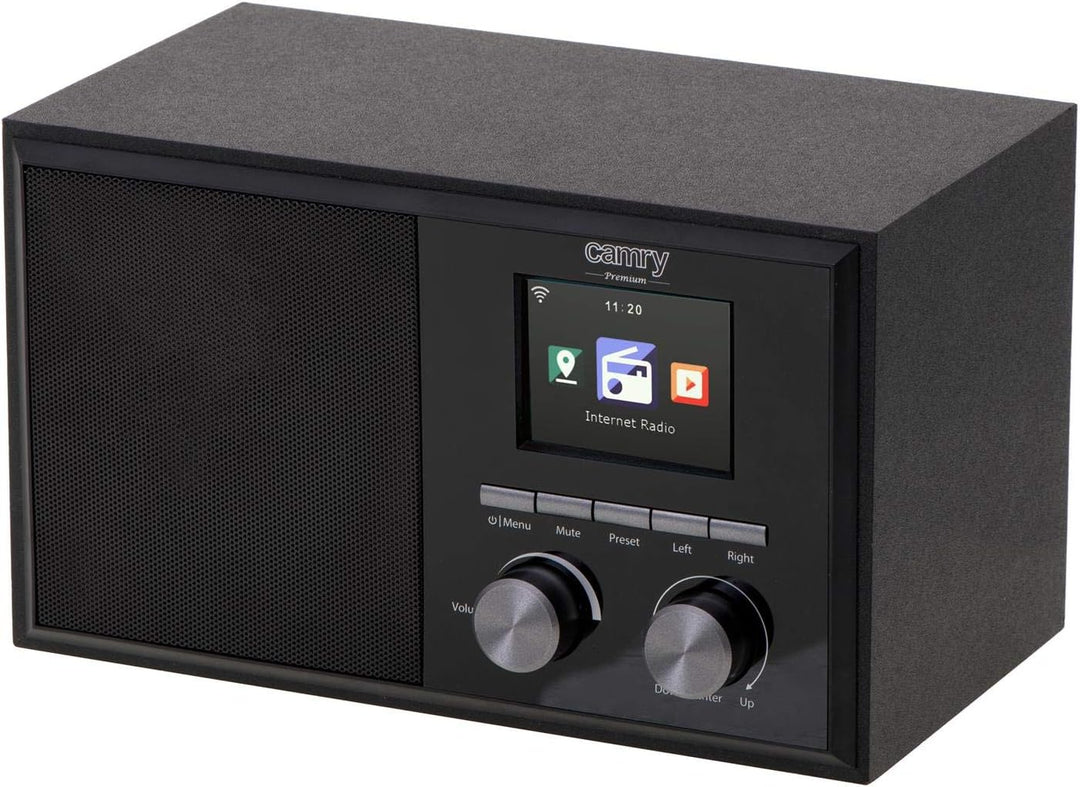 CAMRY CR 1180 DAB Internetradio Digitalradio Über 20.000 Sender Weltweit Wi-Fi Verbindung AUX Wetter