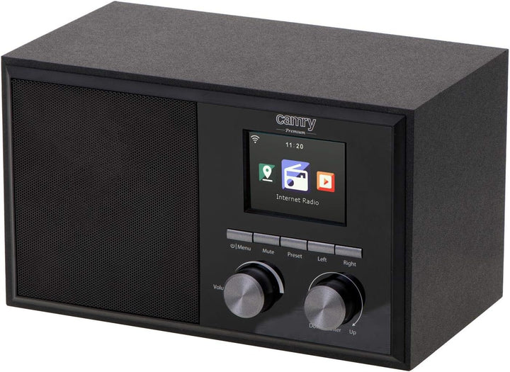 CAMRY CR 1180 DAB Internetradio Digitalradio Über 20.000 Sender Weltweit Wi-Fi Verbindung AUX Wetter