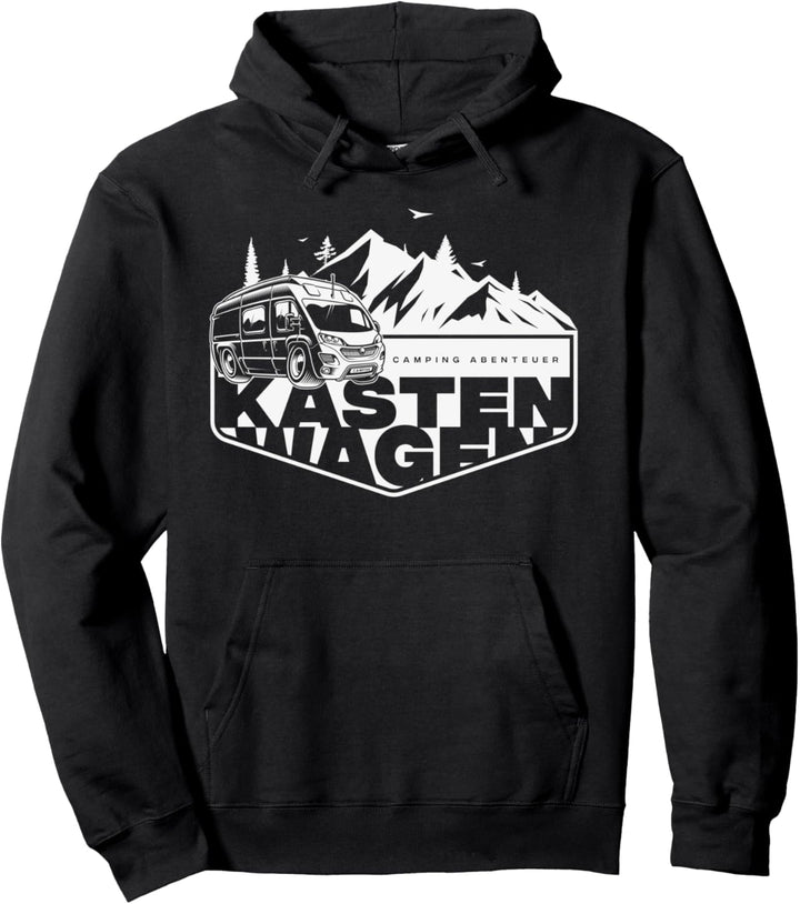 Kastenwagen Camping Abenteuer Urlaub Pullover Hoodie