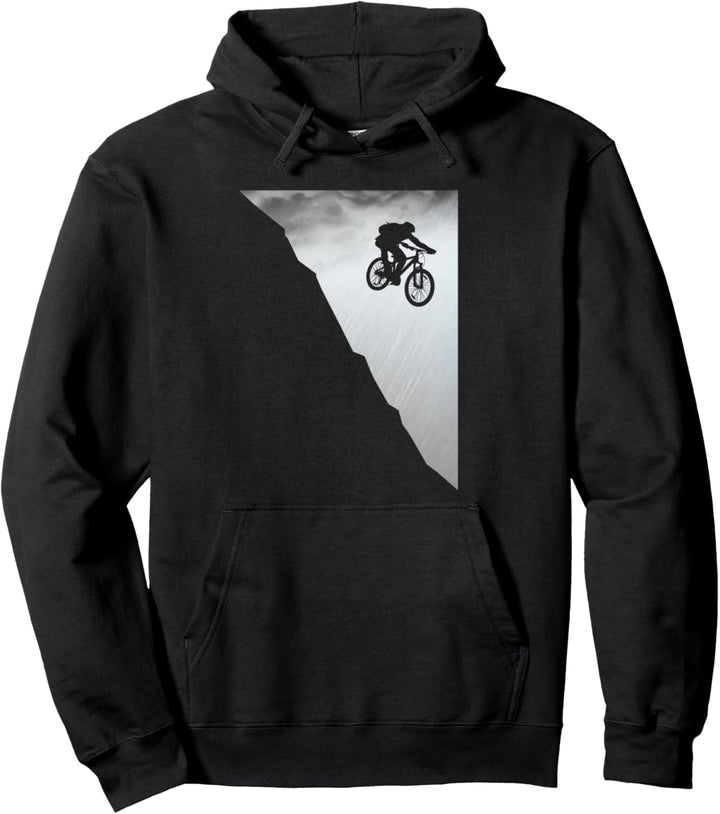 Mountainbike Downhill Vintage MTB Downhill Fahrrad Geschenk Pullover Hoodie