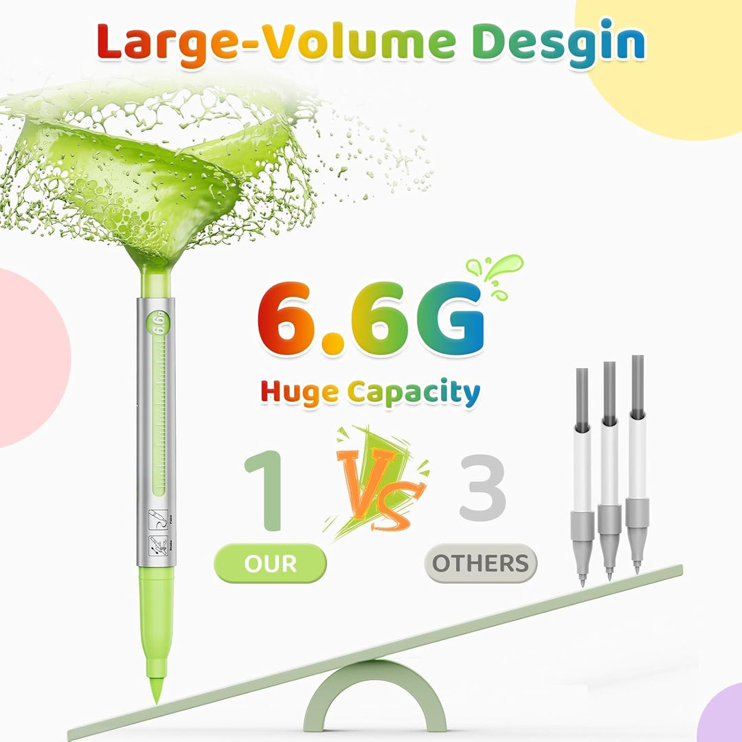 High-Capacity Creative Paint-like Acryl Marker, Acryl Paint Marker Pinsel Tip 36 Farben Acrylstifte
