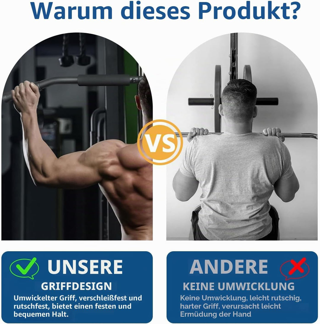 Favuit Bizeps Stange Latzugstange, LAT Pull Down Bar Fitness Krafttraining Gerade Stange Kabelzug La