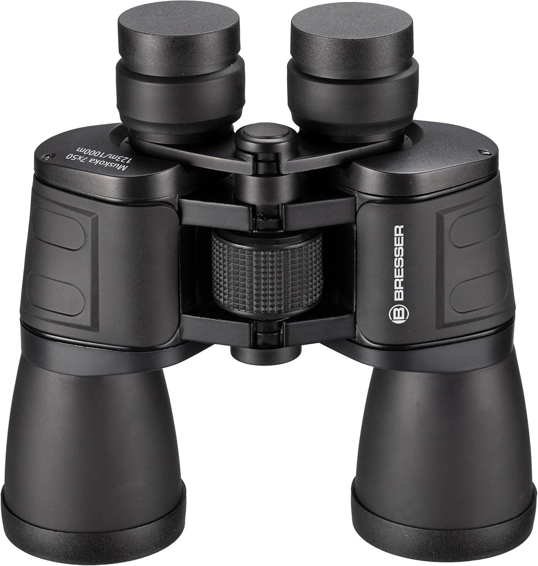 Bresser 7x50 Porro-Fernglas Muskoka Lichtstarkes Fernglas für Vogelbeobachtung, Naturerkundung, 122