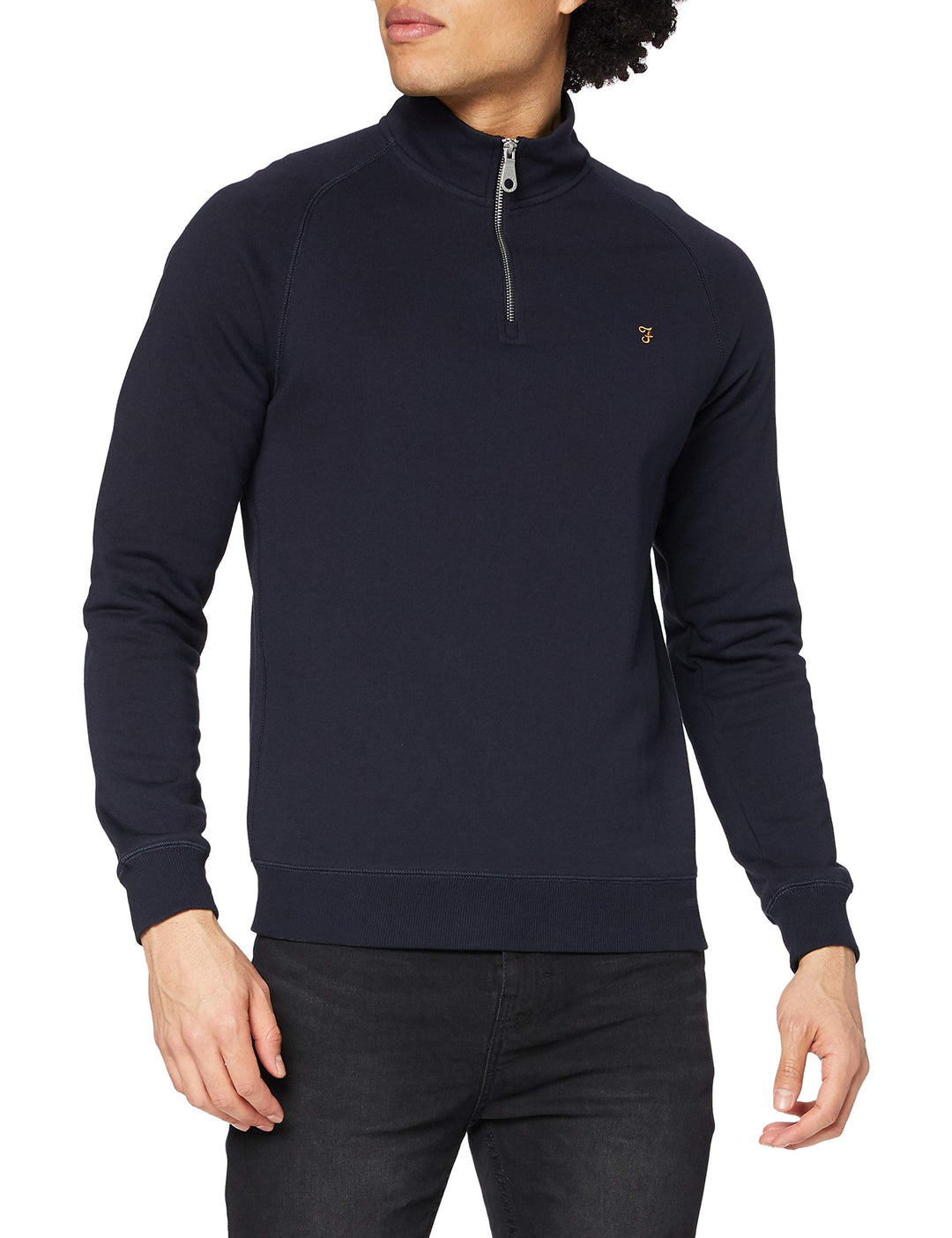Farah Herren Sweatshirt L Blau, L Blau