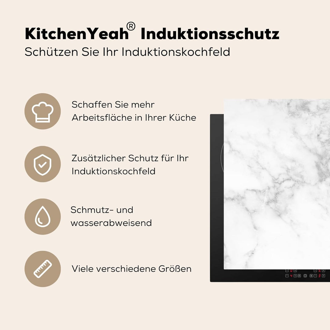 Herdabdeckplatte Einteilig Ceranfeld Abdeckplatte für Induktionsschutz Ceranfeldabdeckung Vinyl Herd