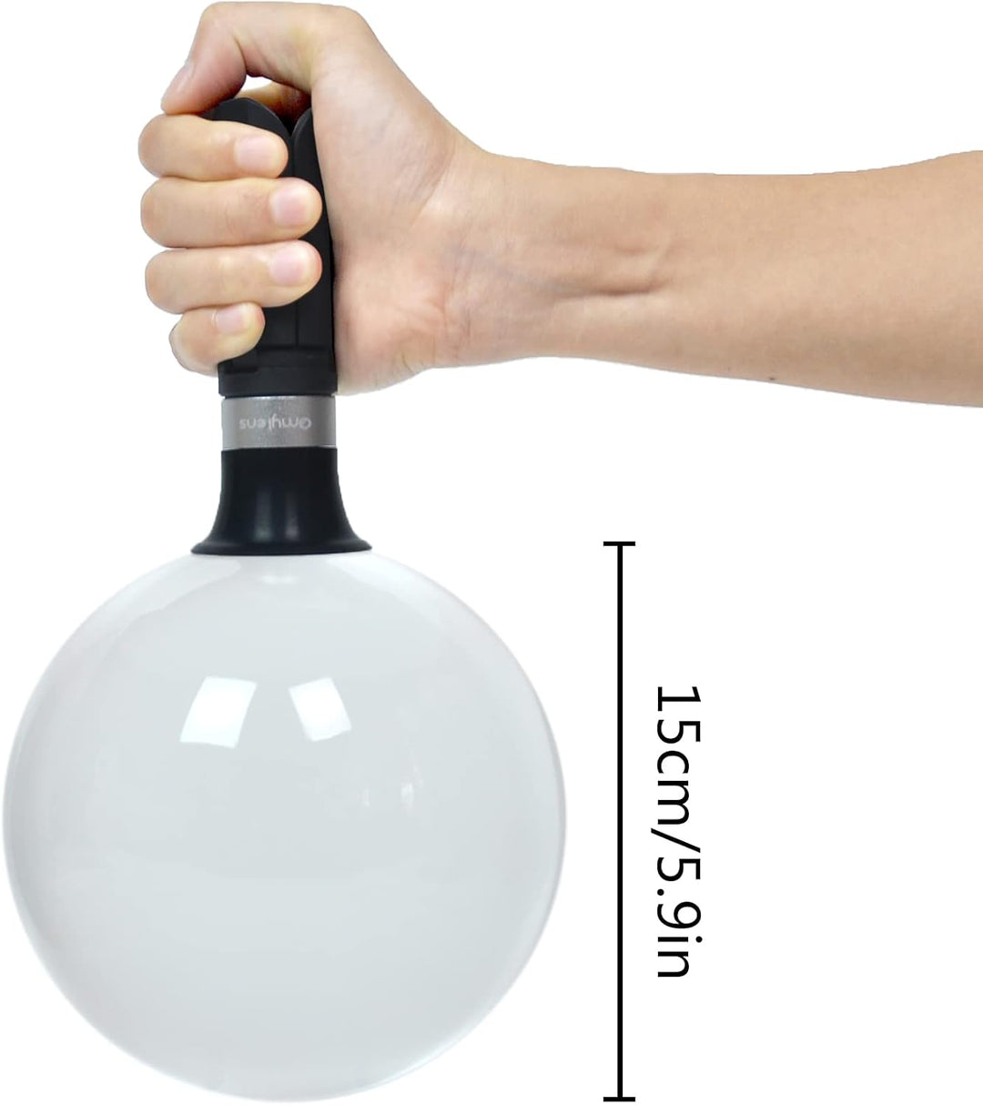 OmyLens Glaskugel Ständer für Fotografie, unterstützt 60mm bis 150mm (6 Zoll) Kristallkugel, Glaskug