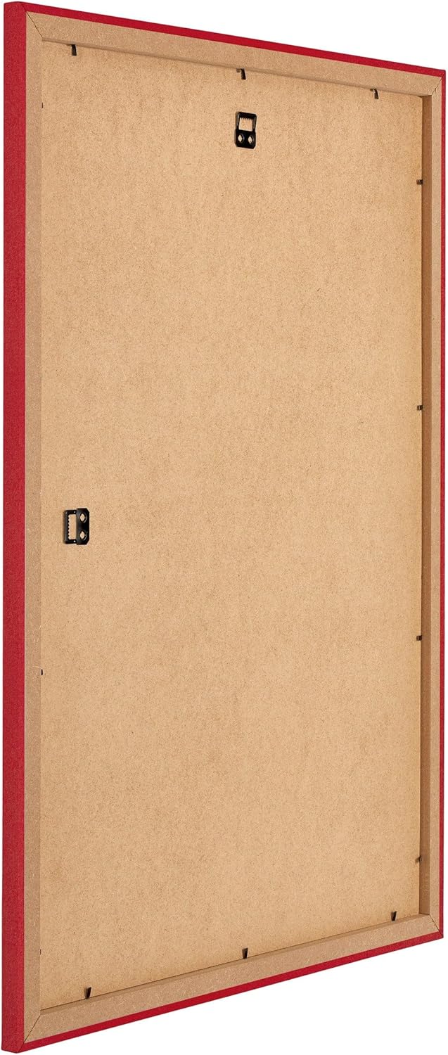 yd. Your Decoration - Bilderrahmen DIN A1 59.4x84 cm - Rot - Billderrahmen aus MDF mit Acrylglas - A