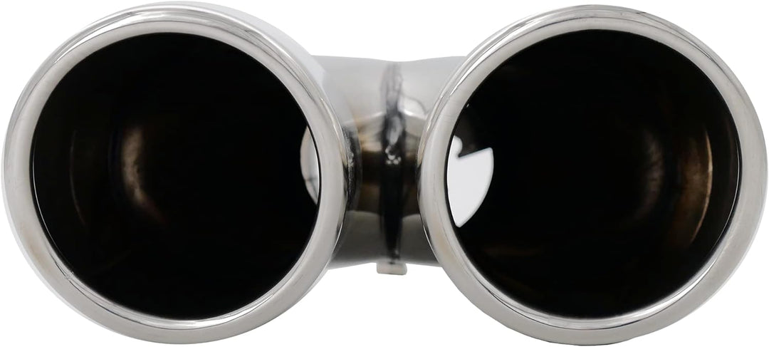 Simoni Racing TRX/18 Exhaust Tip Double Rounded, Inox