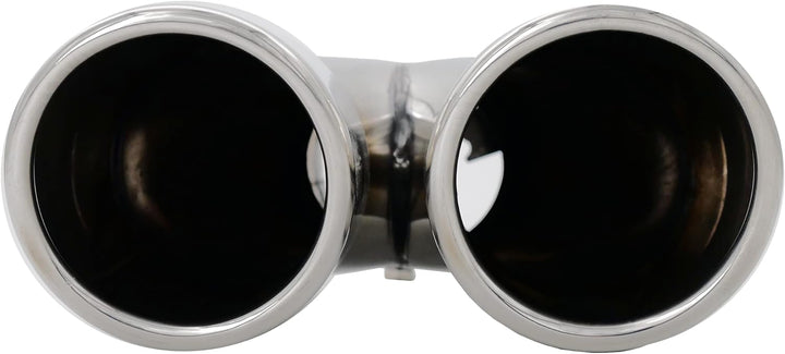 Simoni Racing TRX/18 Exhaust Tip Double Rounded, Inox