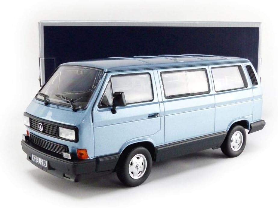 Norev NV188544 1:18 1990 VW Multivan, hellblau, metallic